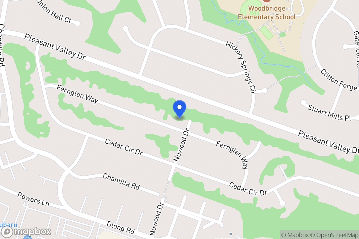 Map of 2100 Fernglen Way, Catonsville