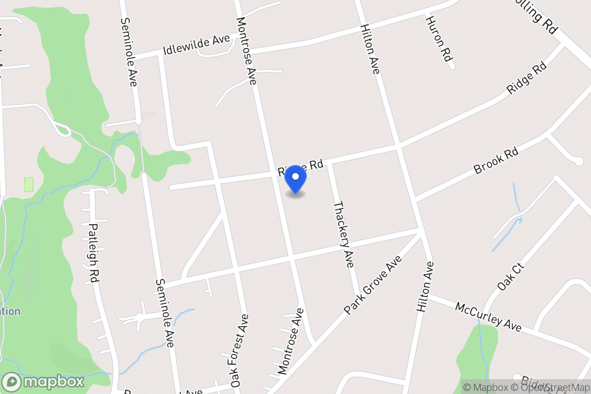 Map of 307 Montrose Ave, Catonsville