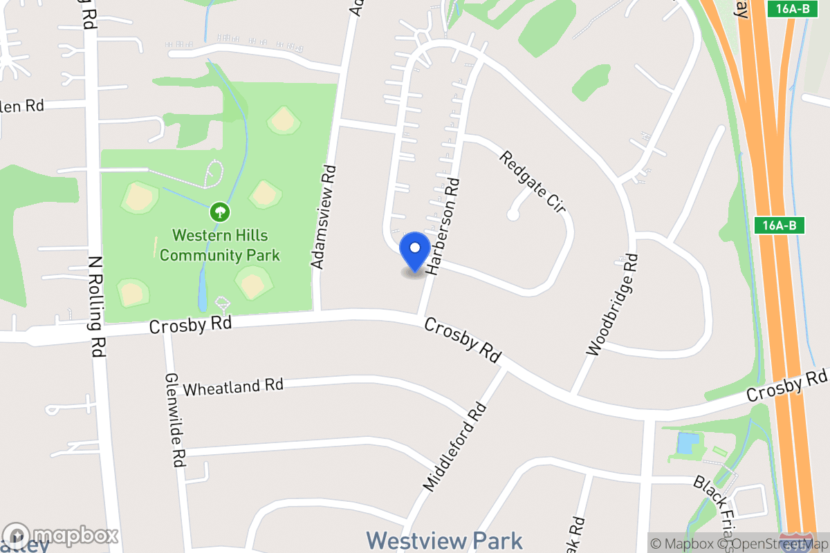 Map of 1400 Hallwood Rd, Catonsville