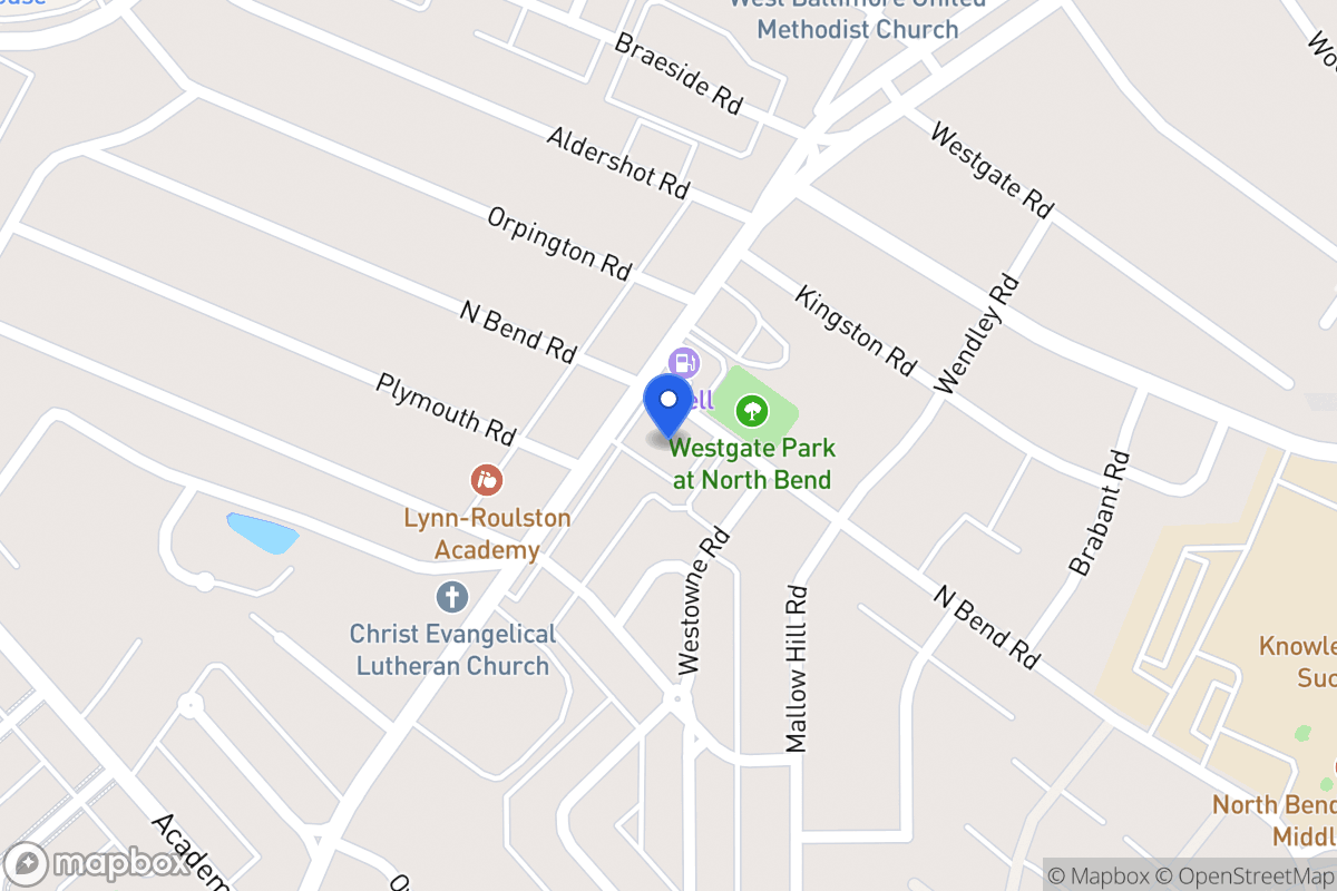Map of 5511 Edmondson Ave, Baltimore