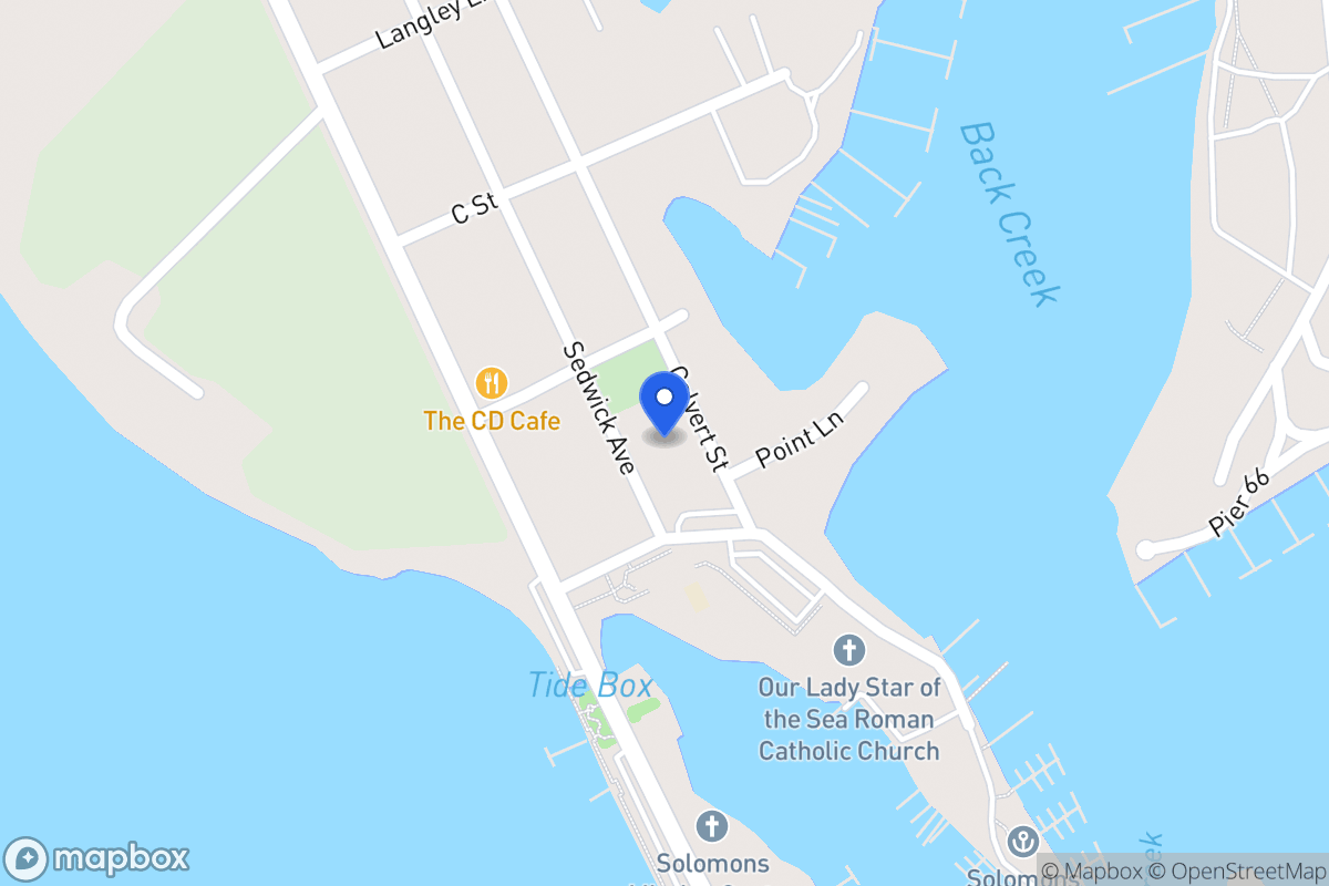 Map of 14370 Sedwick Ave, Solomons