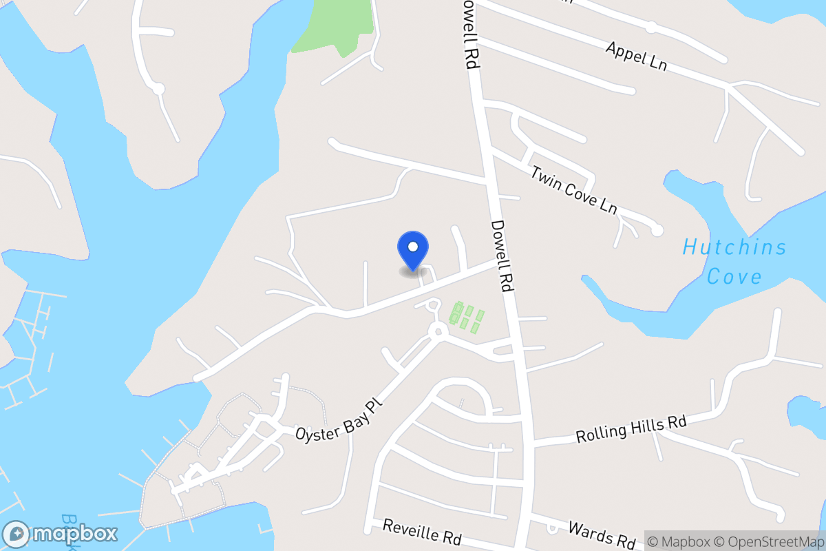 Map of 90 Bean Rd, Dowell