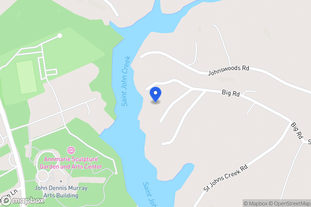 Map of 819 Big Rd, Lusby