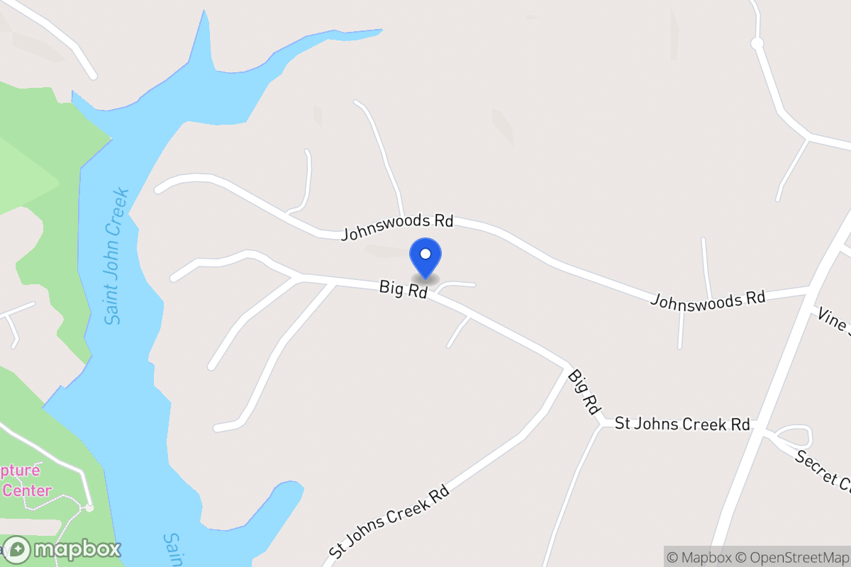 Map of 802 Big Rd, Lusby