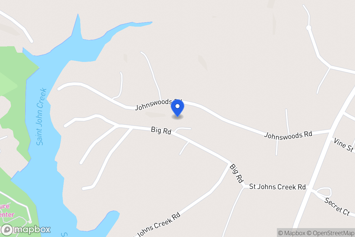 Map of 806 Big Rd, Lusby