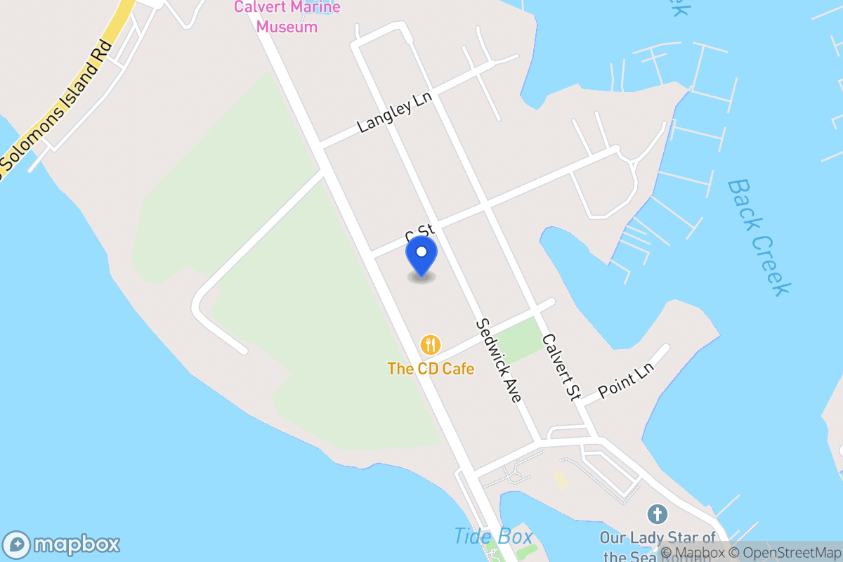 Map of 14317 Sedwick Ave, Solomons