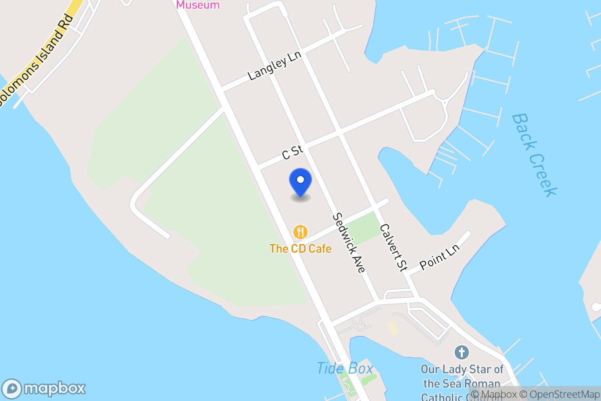 Map of 14327 Sedwick Ave, Solomons