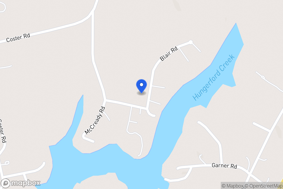 Map of 12756 Blair Rd, Lusby