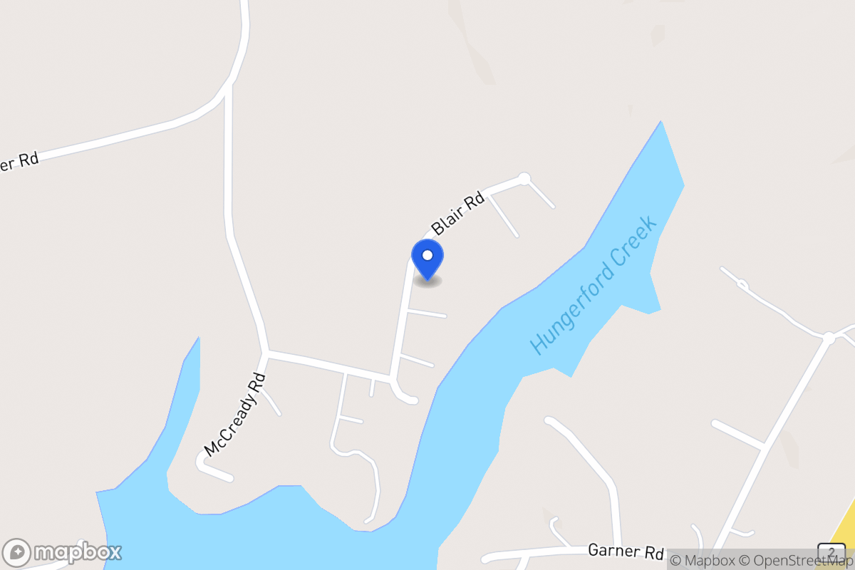 Map of 12744 Blair Rd, Lusby