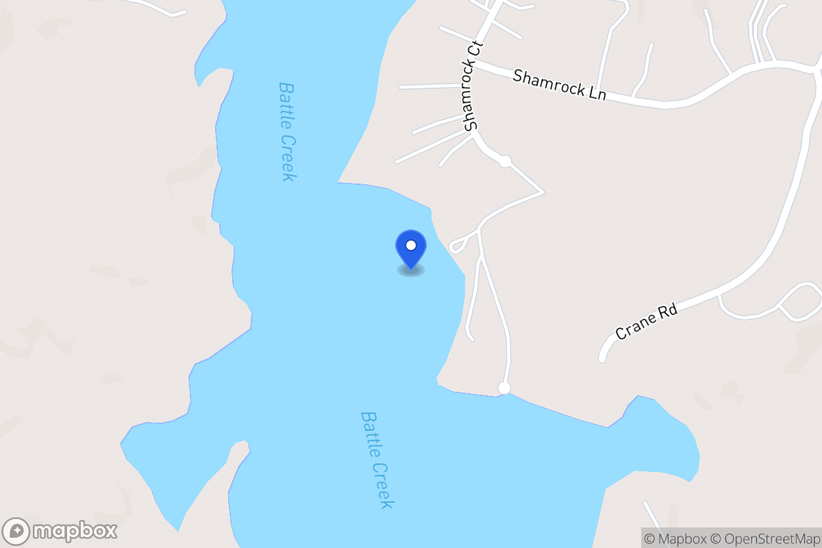 Map of 4020 Shamrock Ct, Port Republic