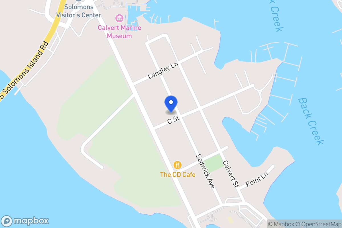 Map of 178 C St, Solomons