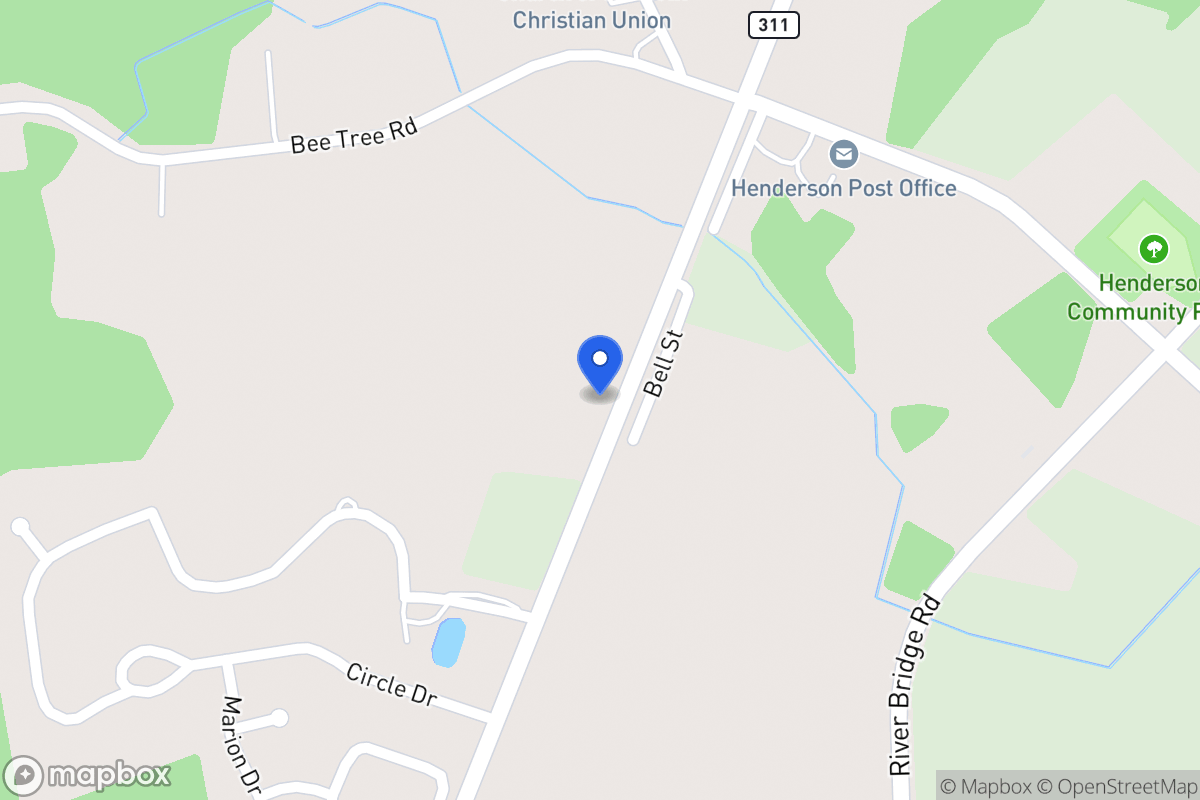 Map of 108 Henderson Rd, Henderson