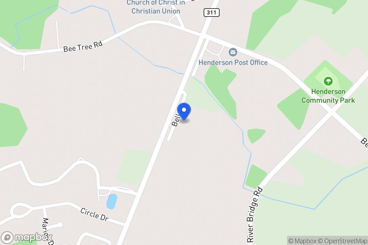 Map of 115 Bell St, Henderson