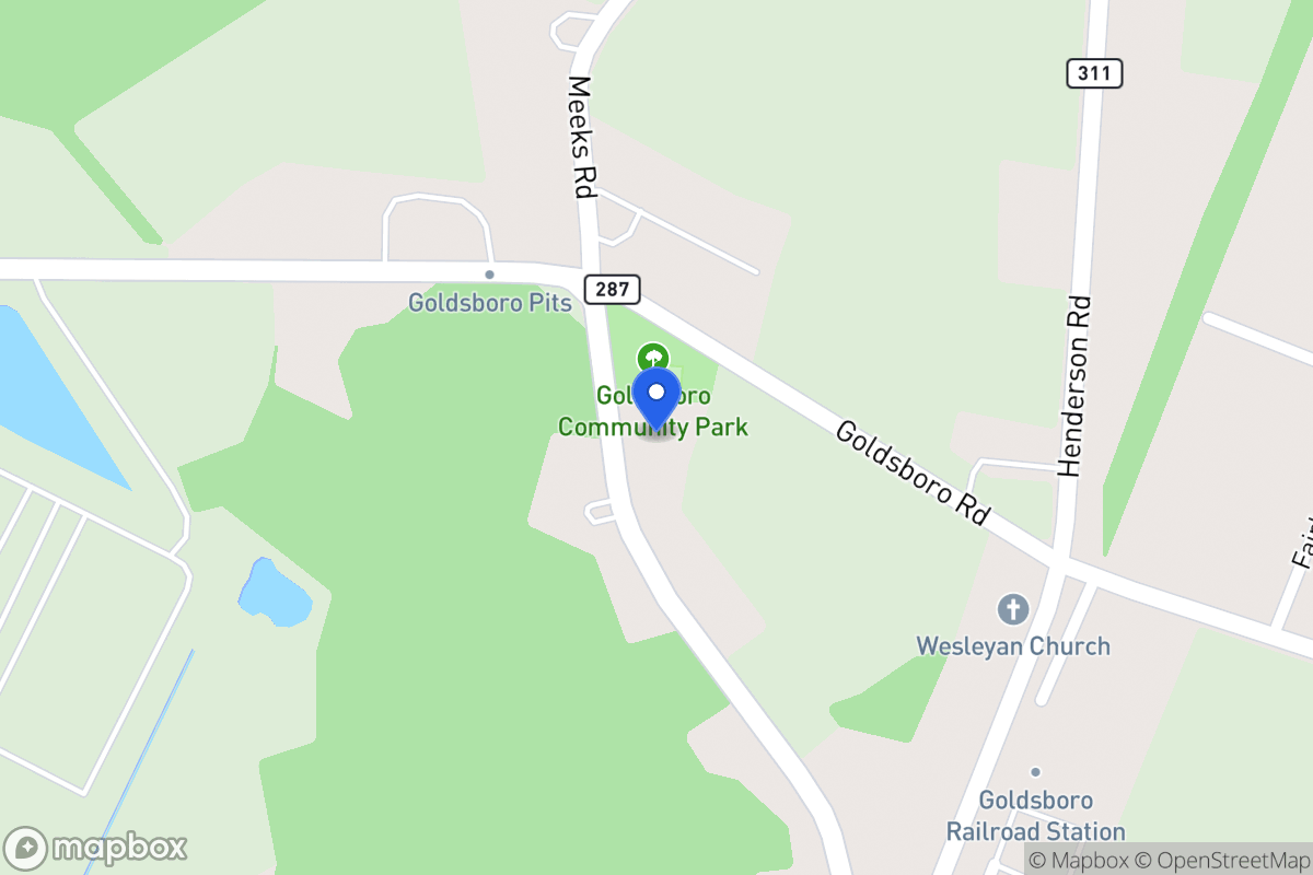 Map of 534 Oldtown Rd, Goldsboro