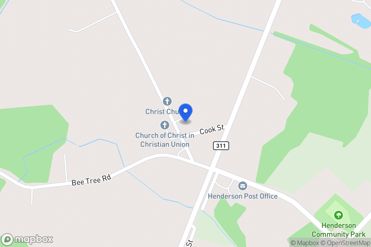 Map of 309 Cool Spring Rd, Marydel