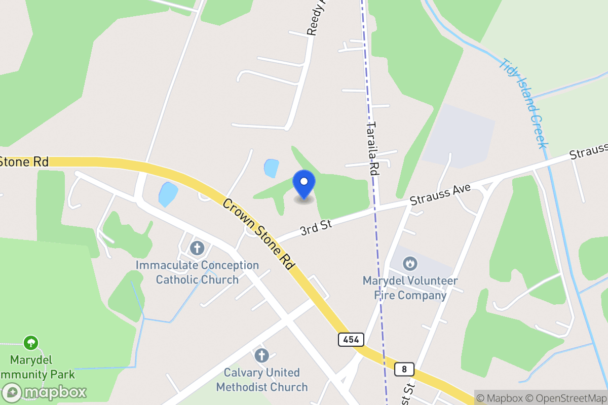 Map of 312 3rd St, Marydel
