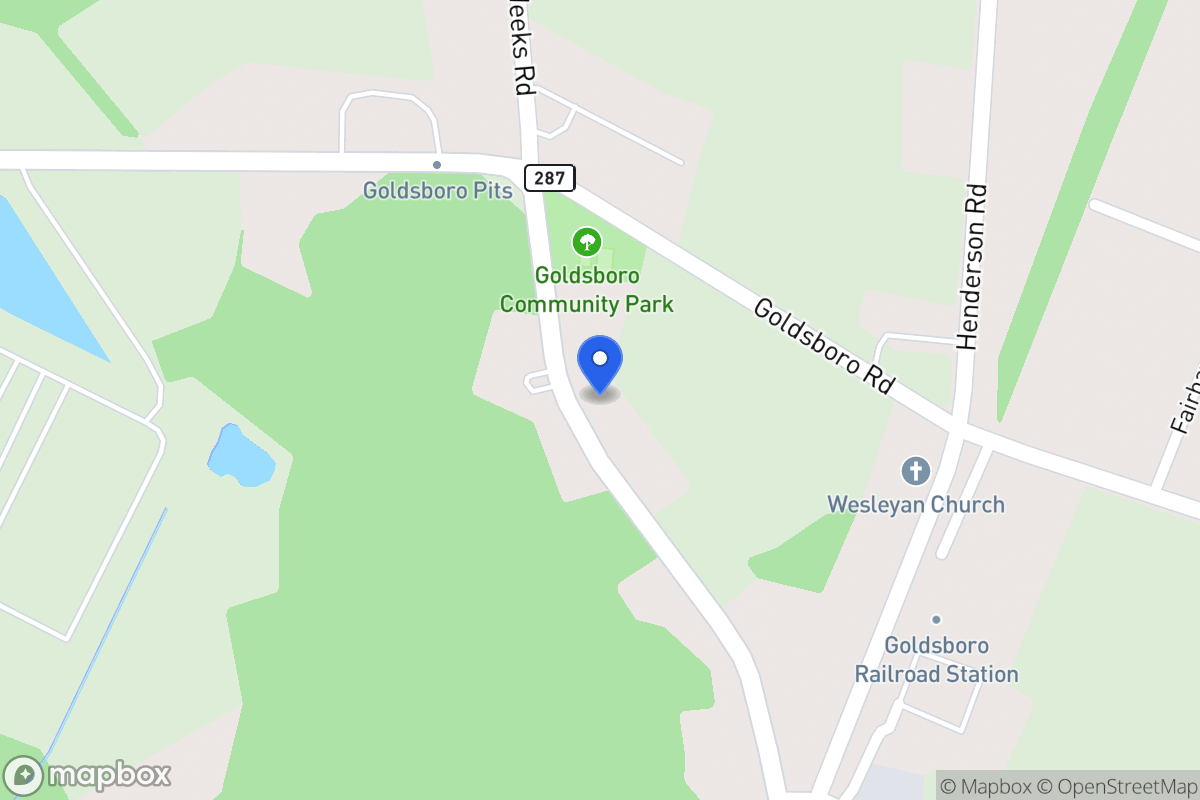 Map of 530 Oldtown Rd, Goldsboro