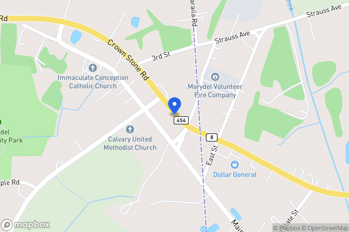Map of 311 Main St, Marydel
