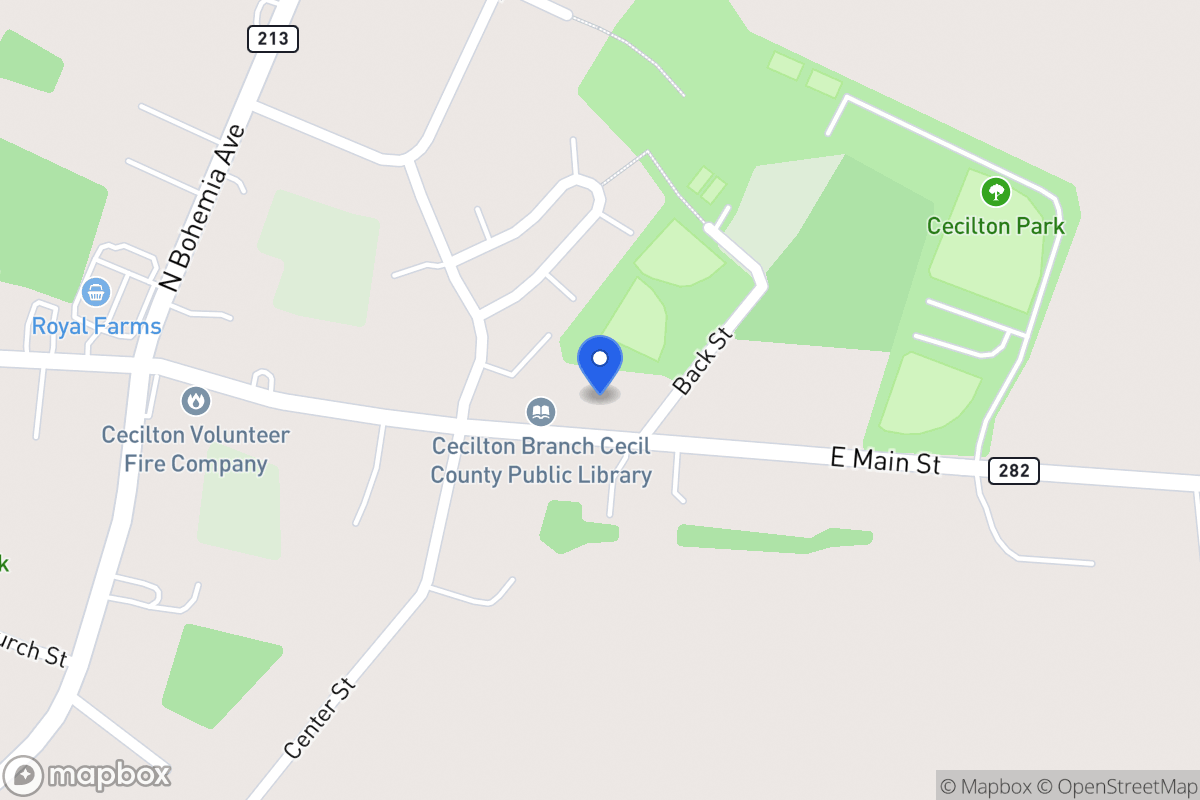 Map of 219 E Main St, Earleville