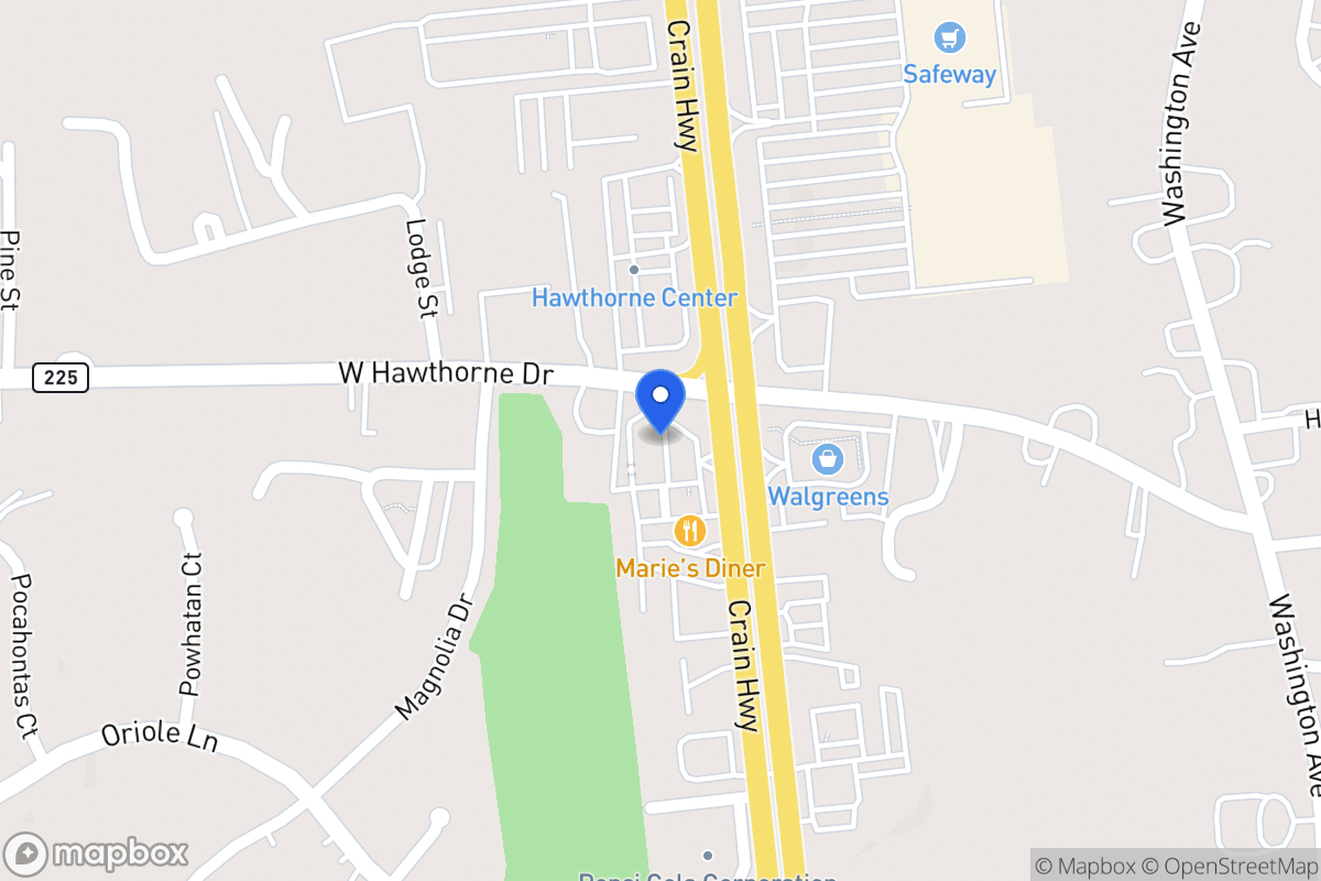 Map of 6305 Crain Hwy, La Plata