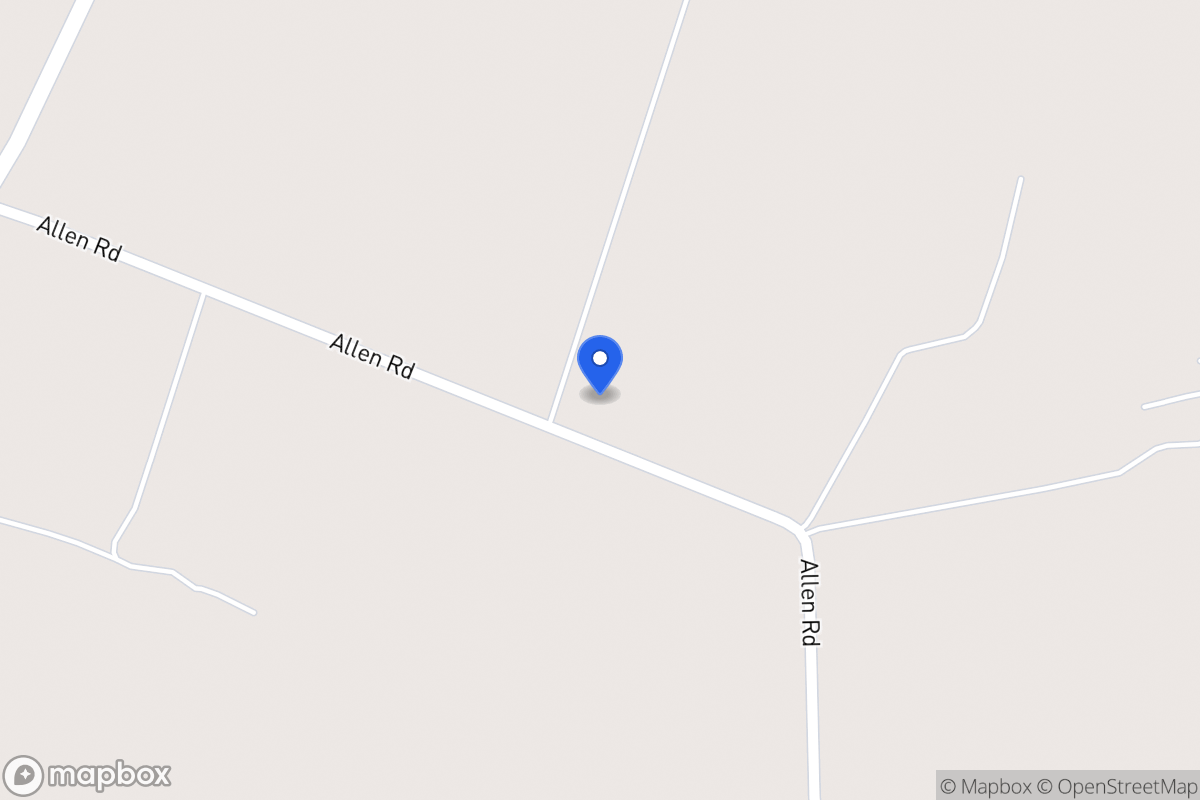 Map of 5934 Allen Rd, Rhodesdale