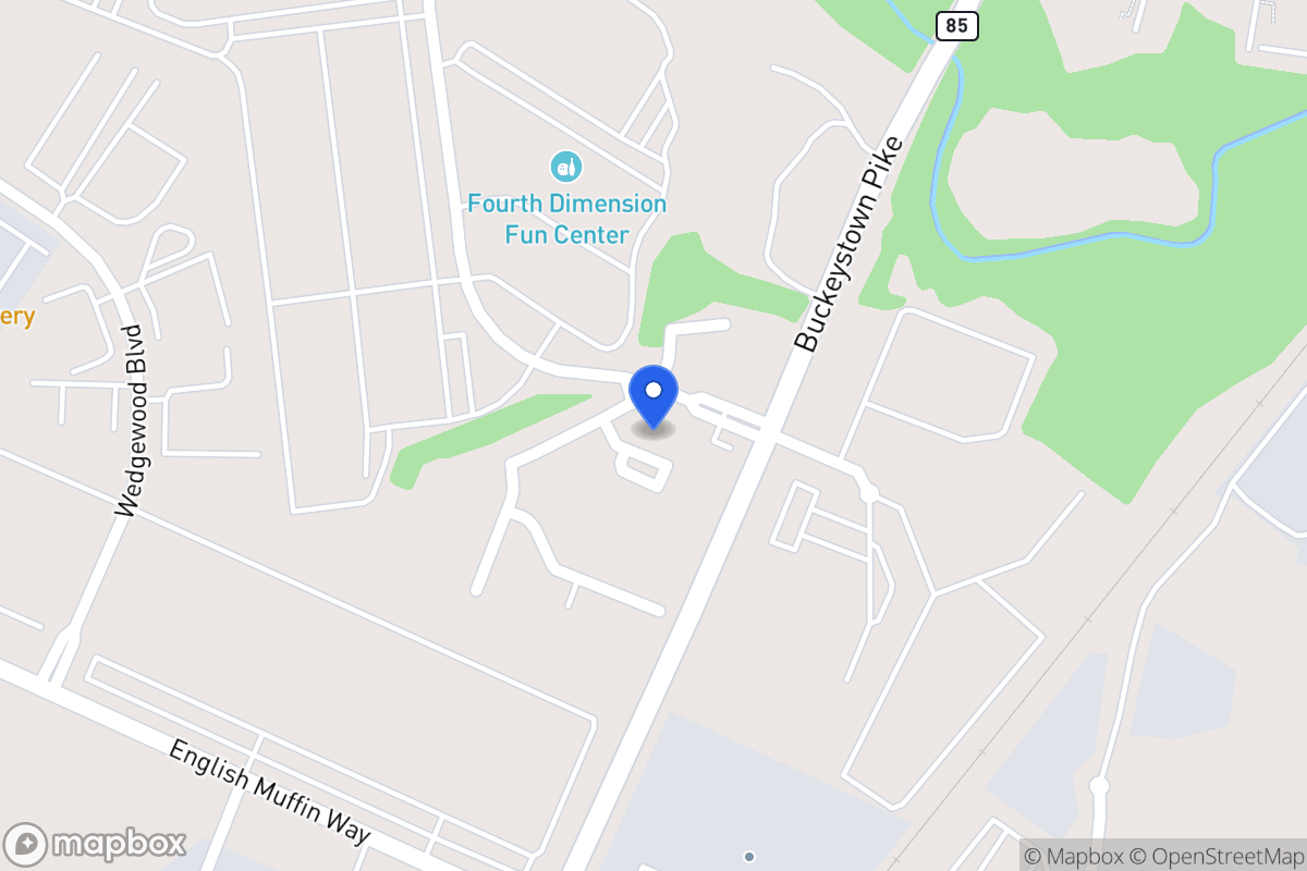 Map of 7299d Coachlight Ct, Frederick