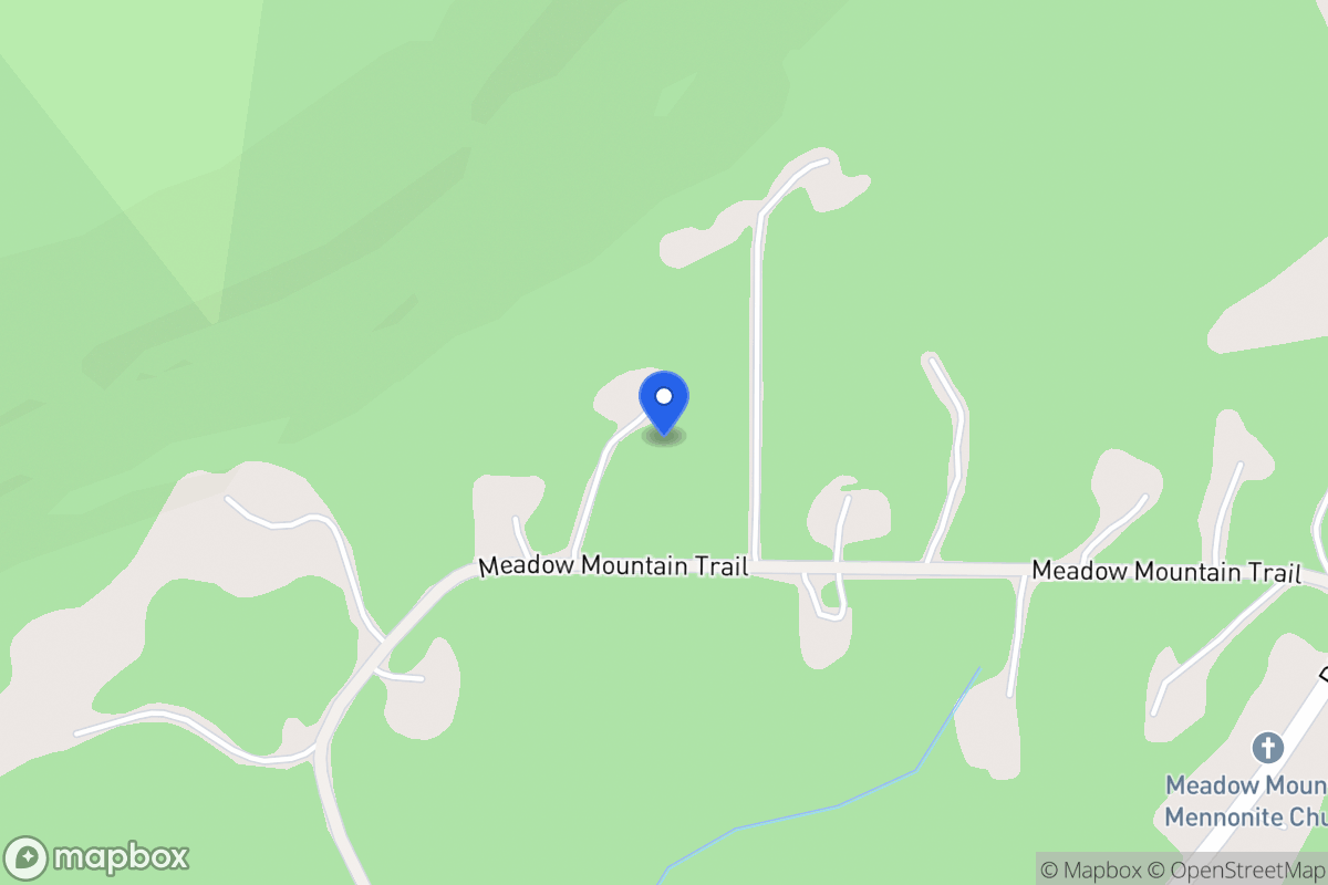 Map of 380 Meadow Mountain Trl, Swanton