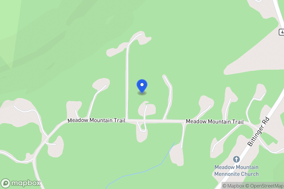 Map of 280 Meadow Mountain Trl, Swanton