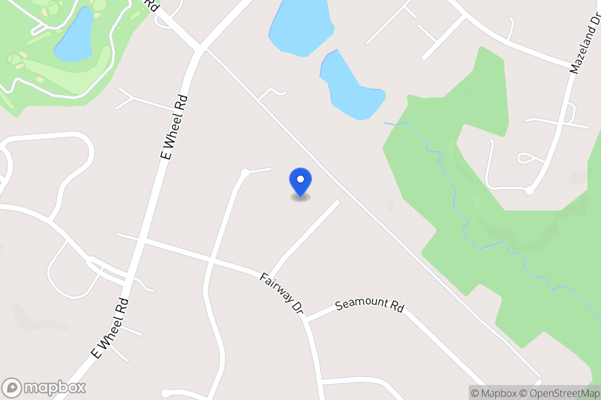 Map of 1006 Chantery Dr, Bel Air