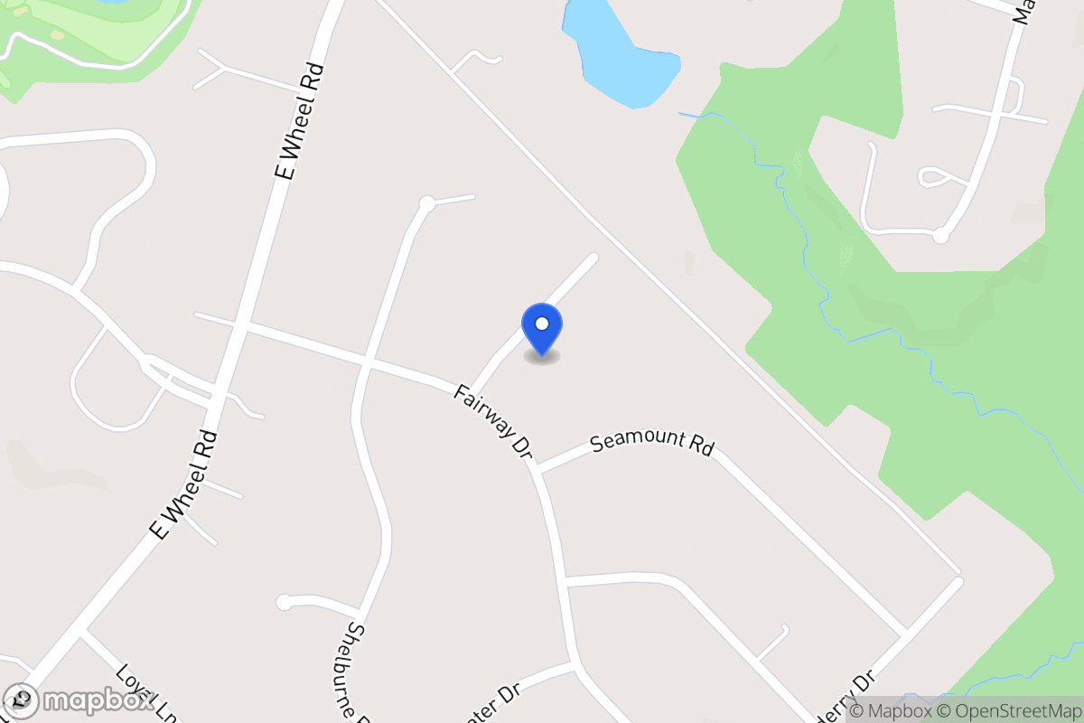 Map of 1003 Chantery Dr, Bel Air