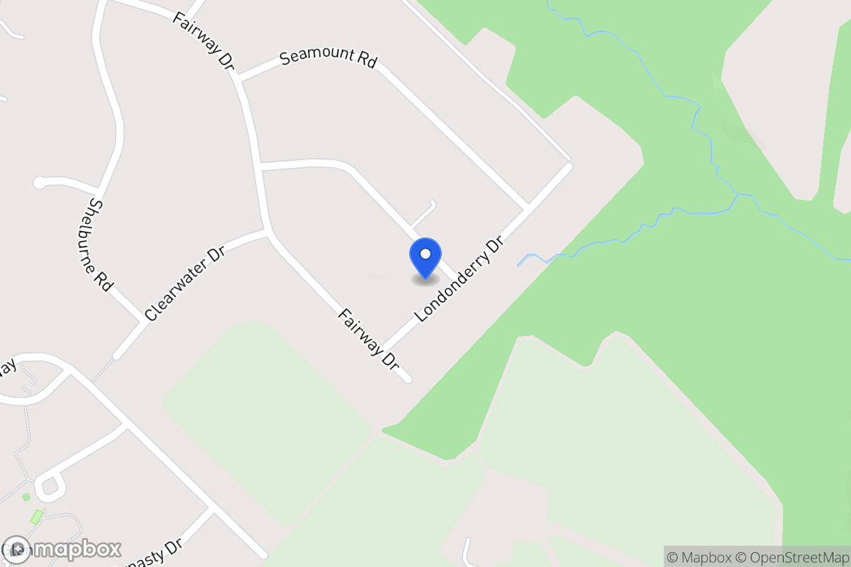 Map of 1013 Tamworth Rd, Bel Air