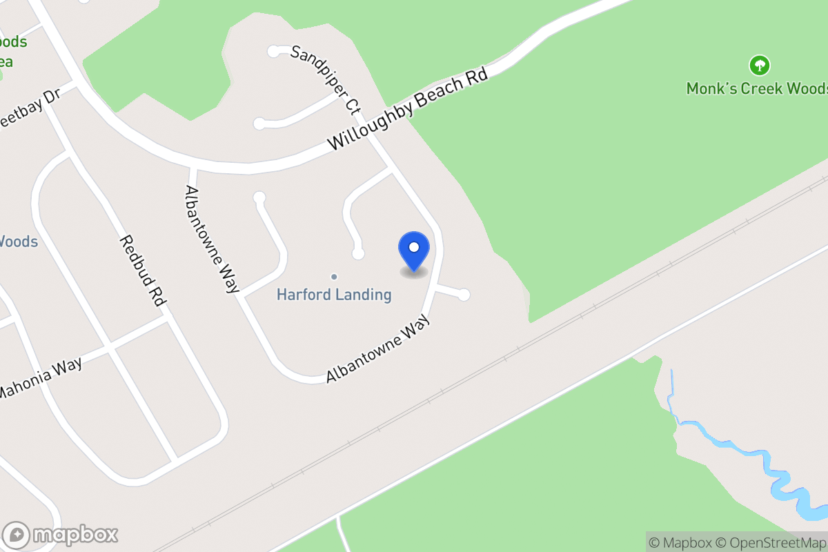 Map of 3472 Albantowne Way, Edgewood