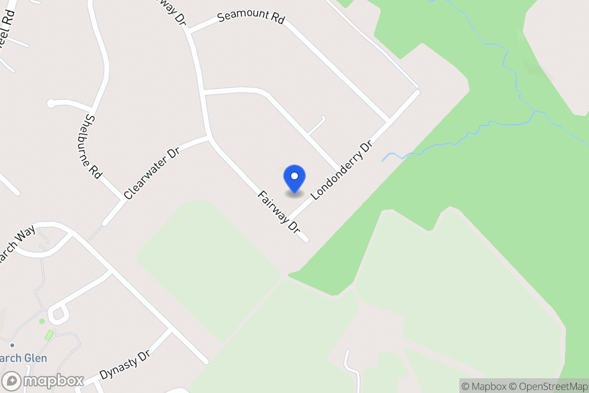 Map of 1000 Londonderry Dr, Bel Air