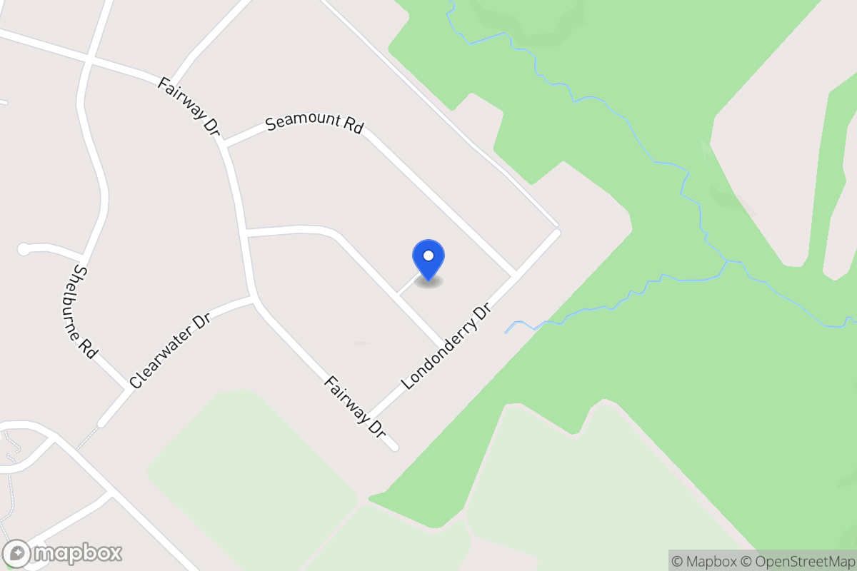 Map of 1014 Tamworth Rd, Bel Air