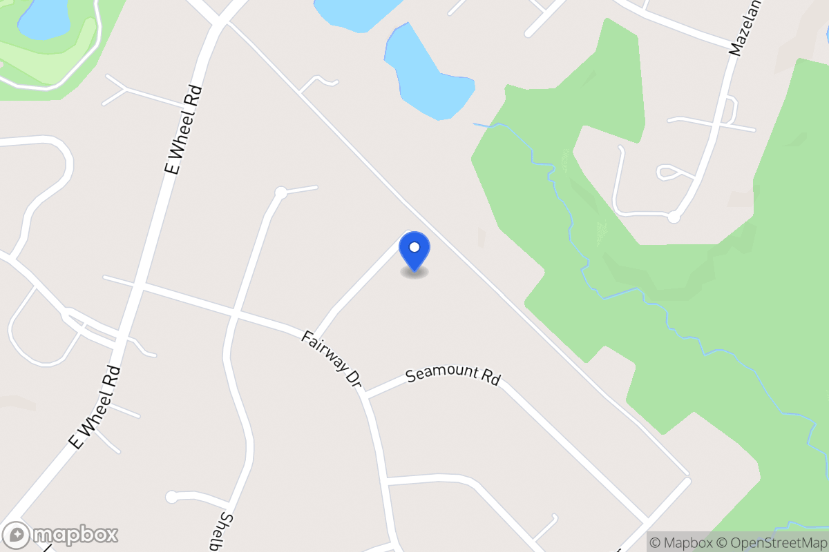 Map of 1007 Chantery Dr, Bel Air