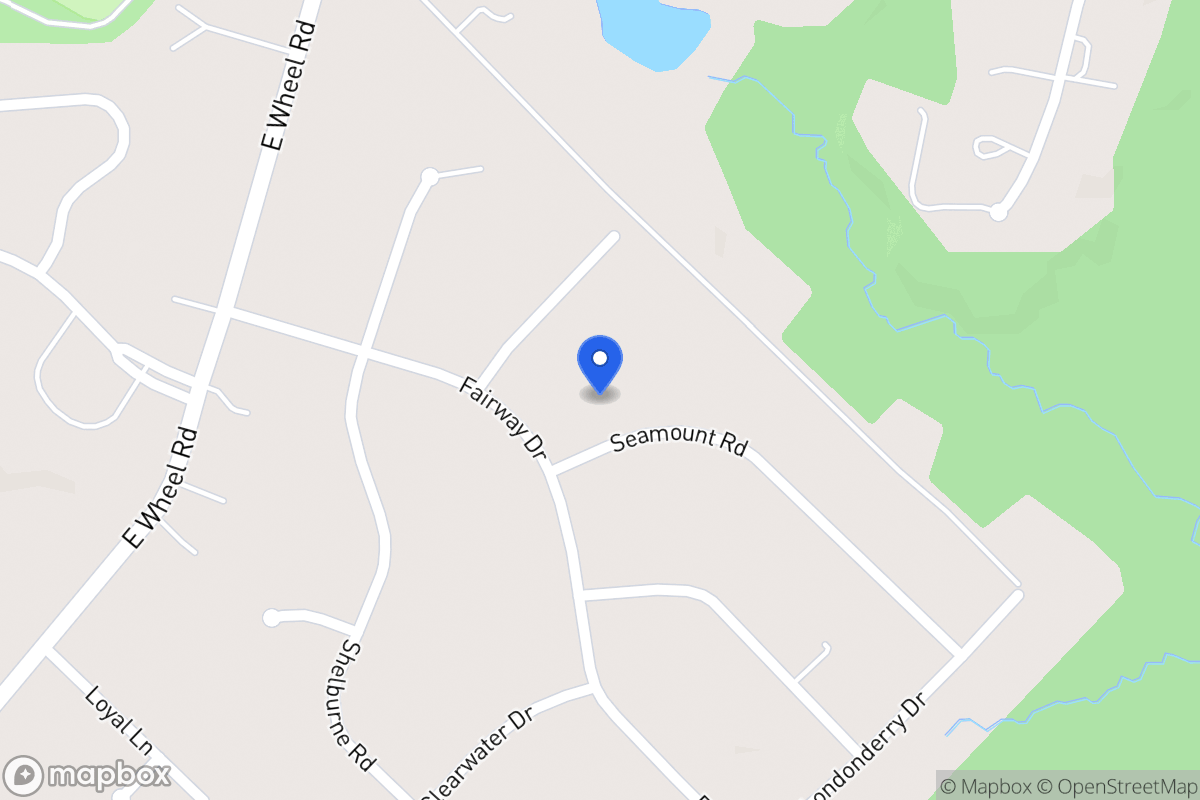 Map of 1002 Seamount Rd, Bel Air