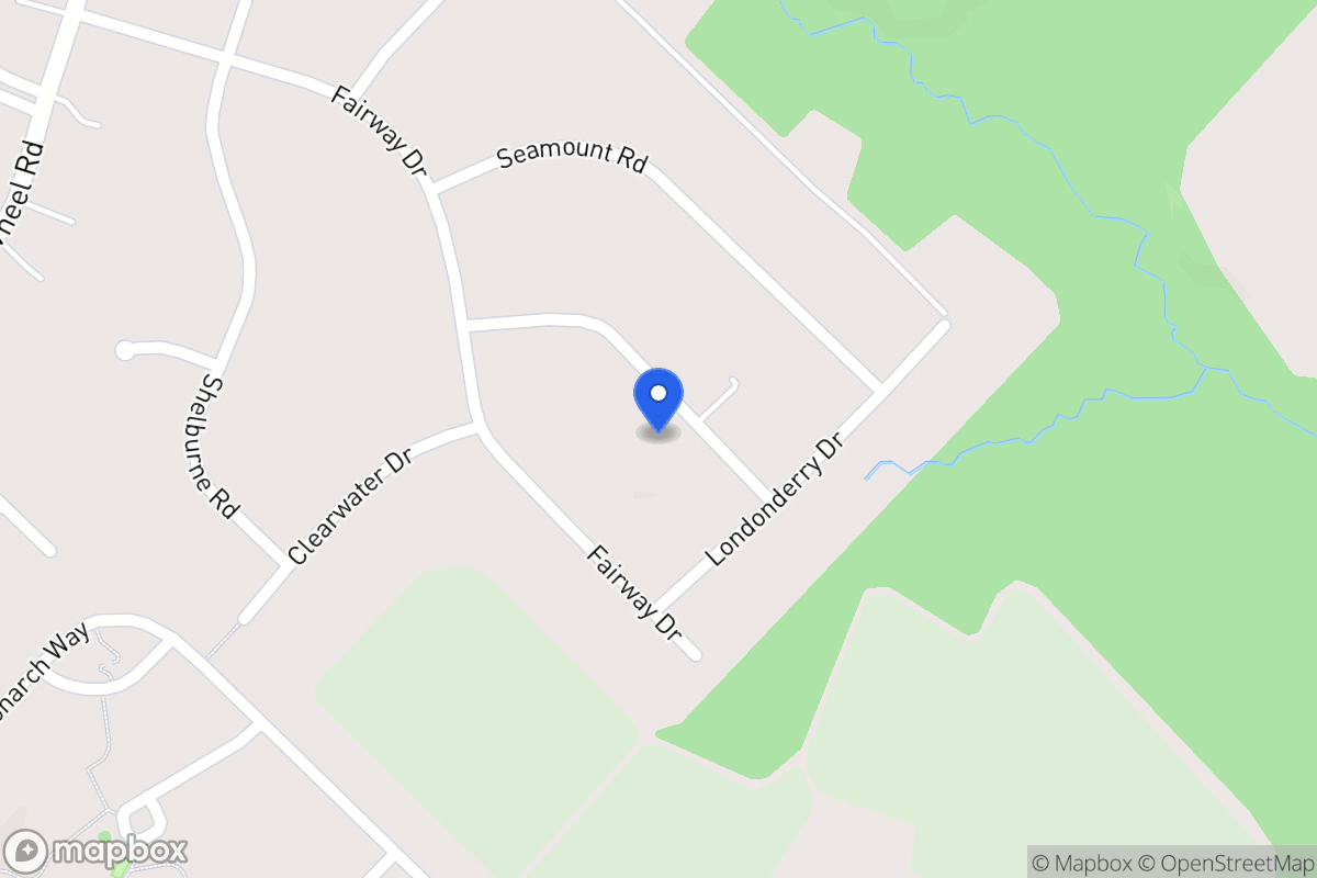Map of 1009 Tamworth Rd, Bel Air