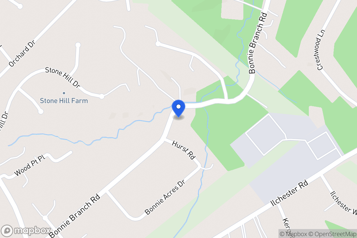 Map of 5079 Bonnie Branch Rd, Ellicott City