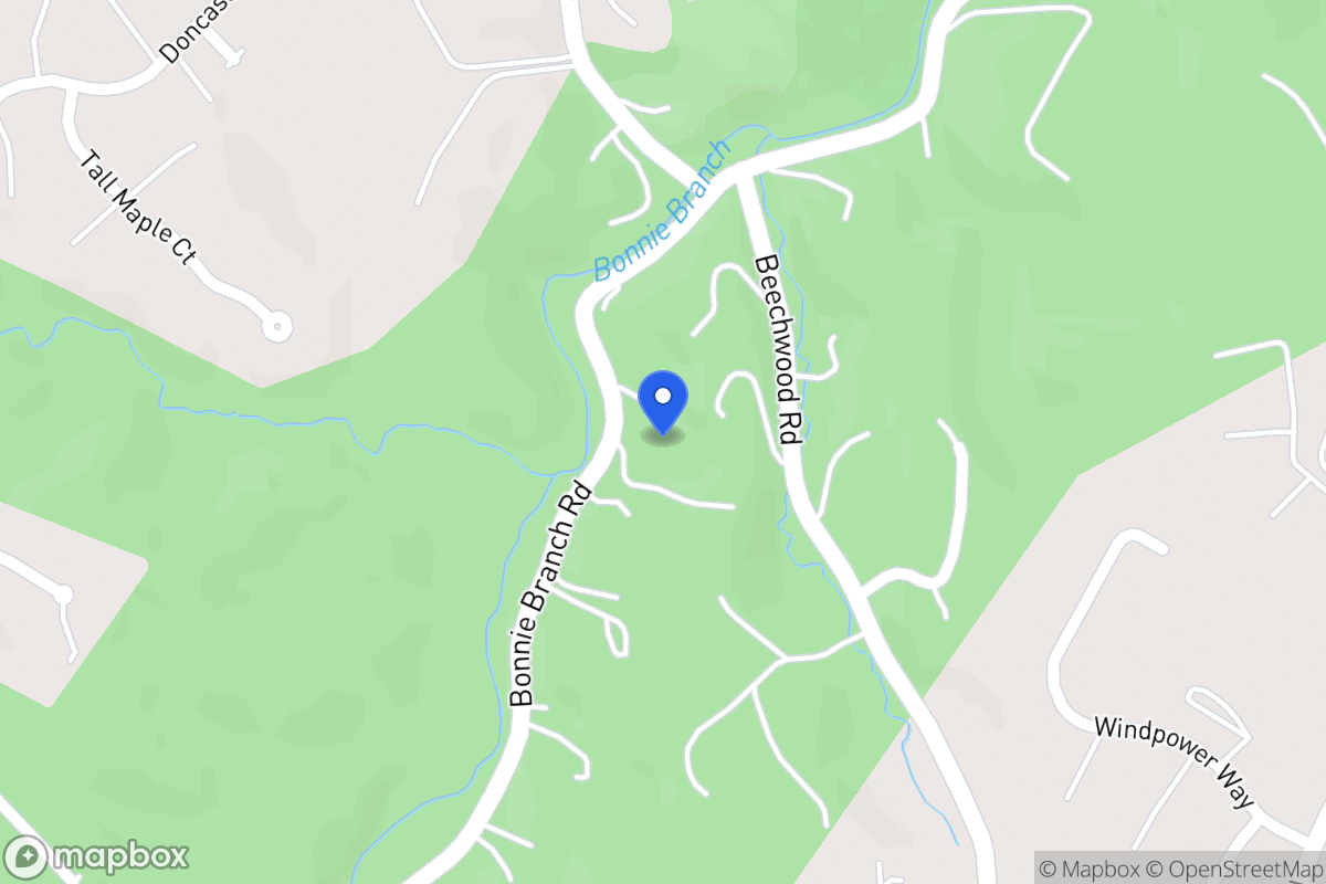 Map of 4615 Bonnie Branch Rd, Ellicott City