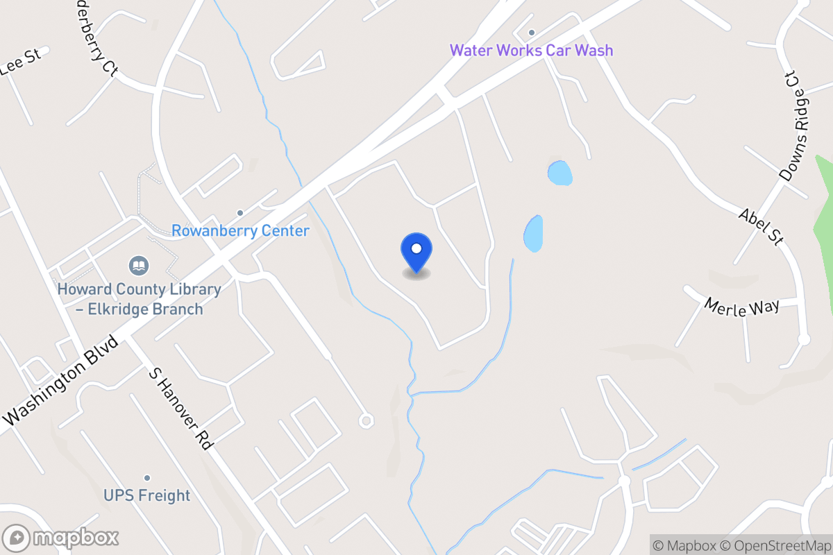 Map of 6387 Washington Blvd, Elkridge
