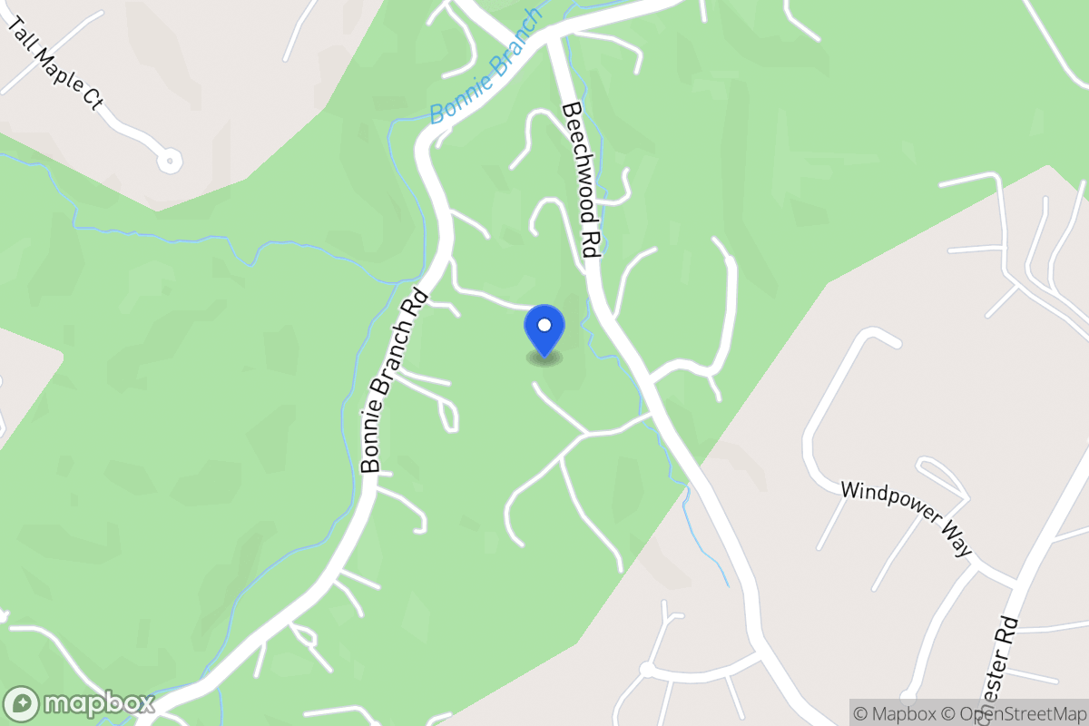 Map of 4674 Beechwood Rd, Ellicott City