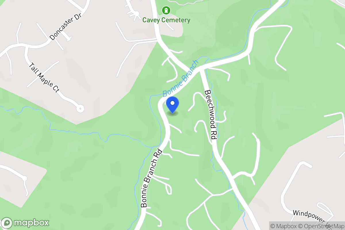 Map of 4607 Bonnie Branch Rd, Ellicott City