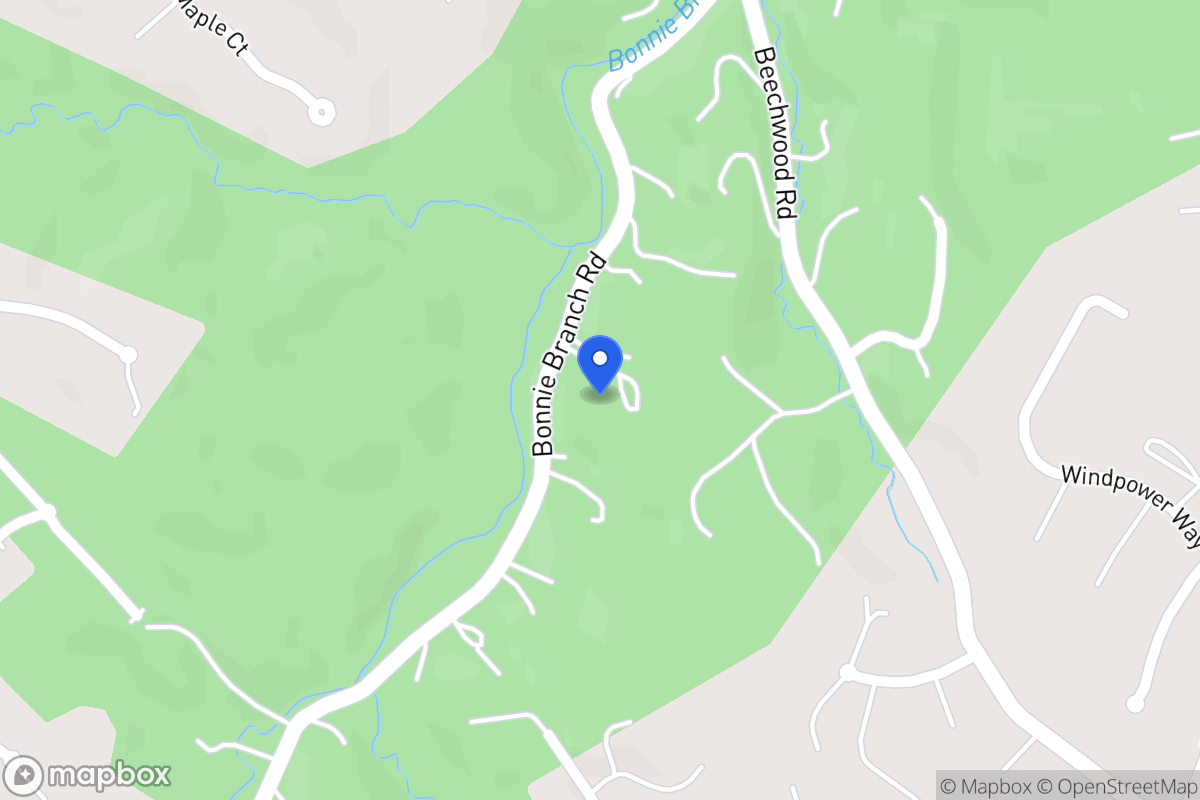 Map of 4739 Bonnie Branch Rd, Ellicott City