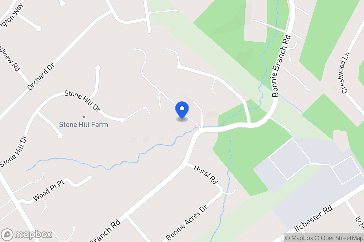Map of 5070 Bonnie Branch Rd, Ellicott City