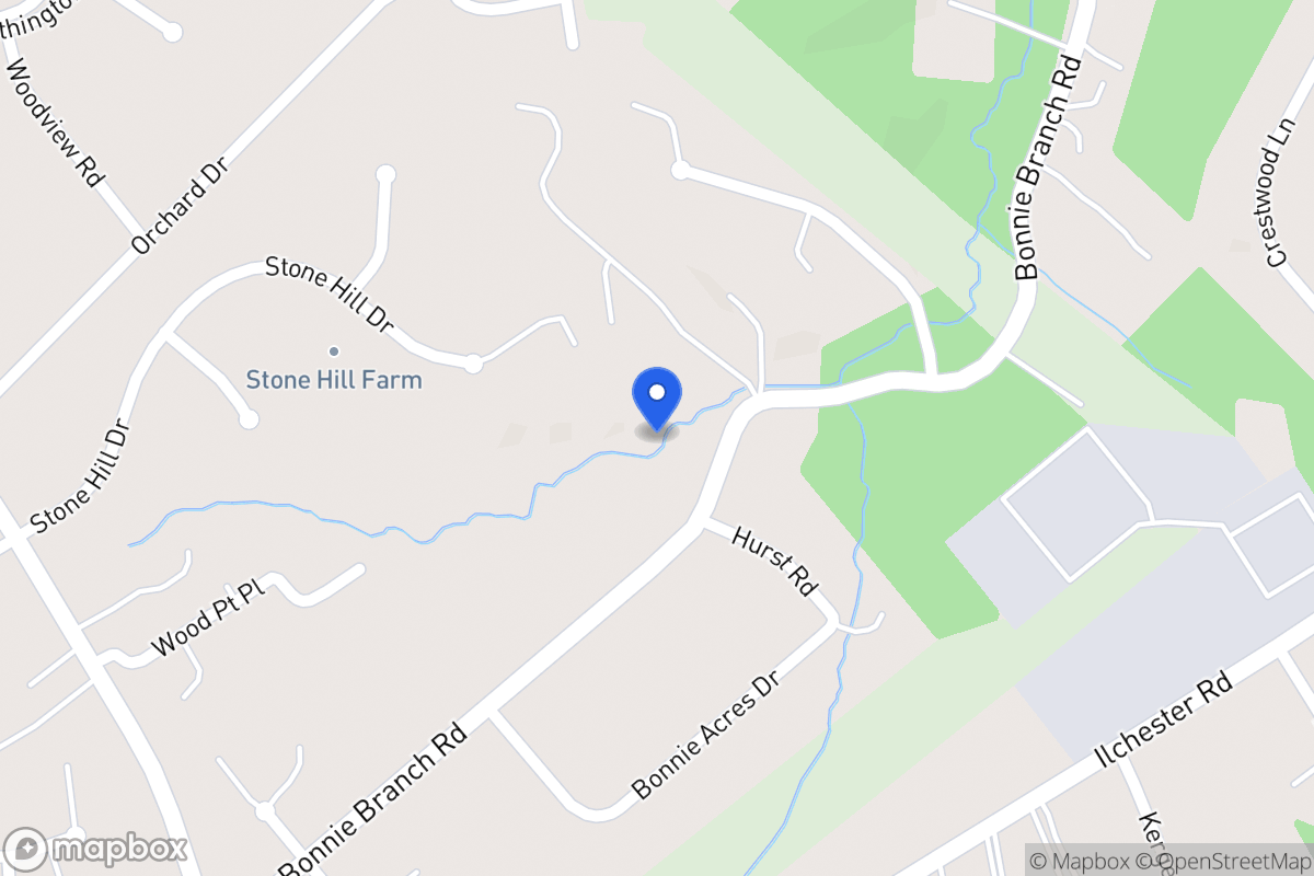 Map of 5096 Bonnie Branch Rd, Ellicott City