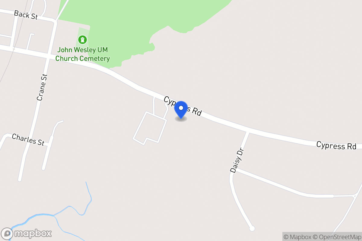 Map of 32733 Cypress Rd, Millington