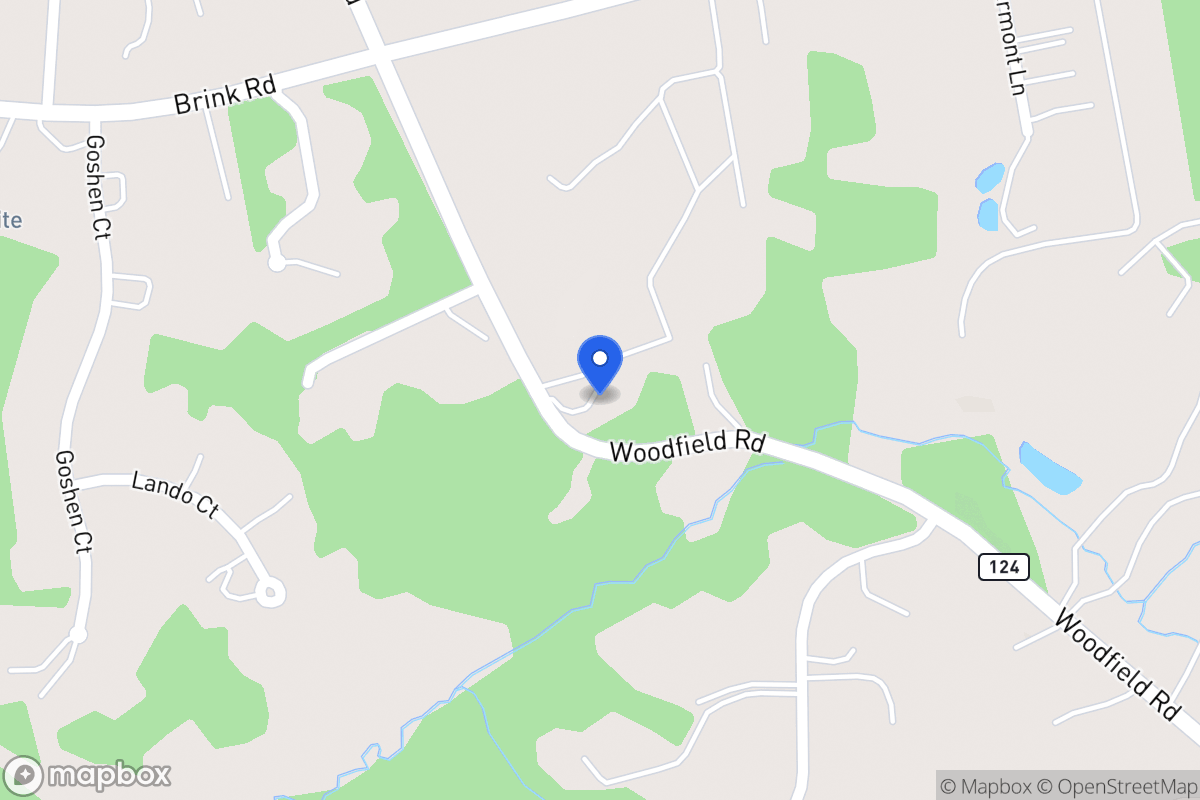 Map of 21301 Woodfield Rd, Gaithersburg