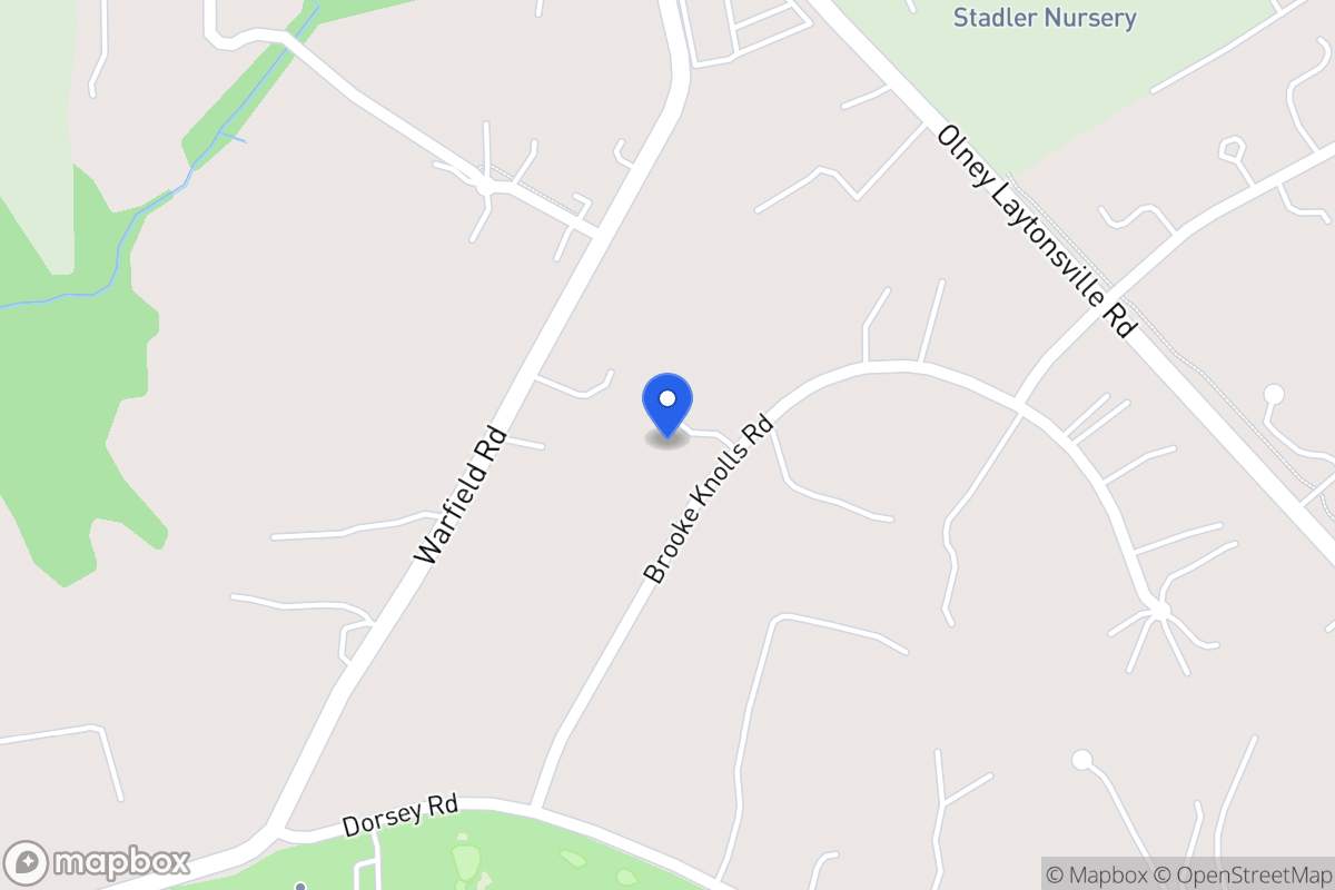 Map of 20916 Brooke Knolls Rd, Gaithersburg