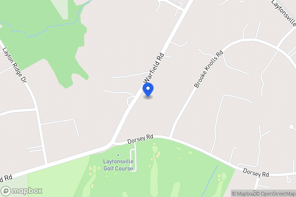 Map of 7012 Warfield Rd, Gaithersburg