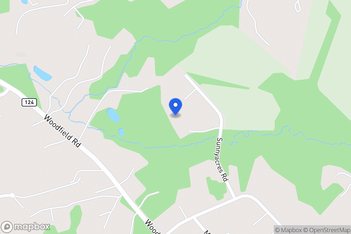 Map of 20935 Sunnyacres Rd, Gaithersburg